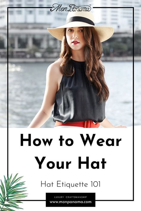 Modern Etiquette, Hat With Short Hair, Panama Hat Women, Modern Society, Women Hats Fashion, Summer Hats For Women, Straw Bags, Wearing A Hat, Winter Hats For Women