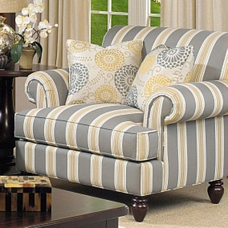 Striped Chair, Comfy Living Room, Yellow Living Room, Design Del Prodotto, Arm Chairs Living Room, Tehran, New Living Room, Arm Chair, Better Homes