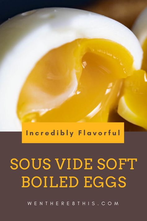 Sous Vide Soft Boiled Eggs, Sous Vide Hard Boiled Eggs, Eggs Sous Vide, Sous Vide Recipes Eggs, Sous Vide Poached Eggs, Sous Vide Filet Mignon, Sous Vide Eggs, Sous Vide Dessert, Medium Boiled Eggs