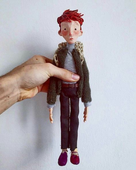 3d Karakter, Instagram Animation, Coraline Doll, 3d Figures, Puppet Making, Toy Art, Clay Dolls, Ooak Dolls, Ball Jointed Dolls