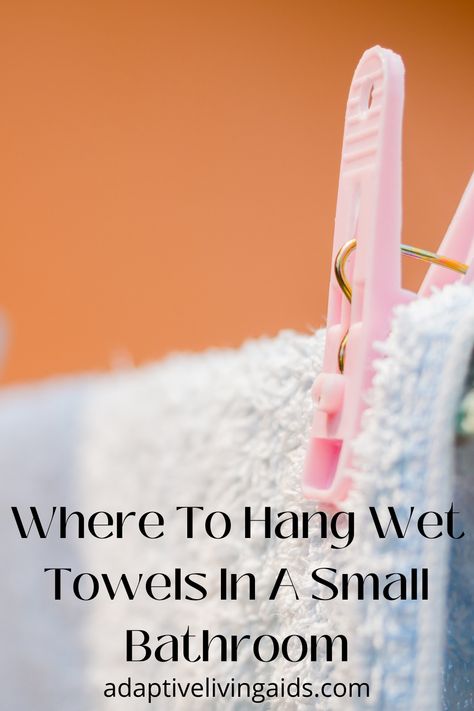 Well, there is no way around small bathrooms. They’re becoming more common in new homes as a way for people to make the best use of limited space and all its amenities without sacrificing comfort or functionality! But if you have one, don't worry because we got your back with these helpful tips on where to Where To Hang Wet Towels In A Small Bathroom. Ways To Hang Towels In Bathroom, Wet Towel Hanging Ideas, Towel Hanging Ideas Bathroom, Towel Bars In Bathroom, How To Hang Towels, Bathroom Towel Hanging Ideas, Towel Hanging Ideas, Hanging Bath Towels, Hang Towels In Bathroom