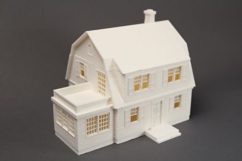 3D printed house. #3dPrintedArchitecture 3d Printed House, Desktop 3d Printer, 3d Printing Architecture, 3d Printing Machine, 3d Printing Business, Best 3d Printer, 3d Cnc, 3d Printer Projects, 3d Printed Objects