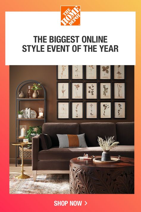 Get ready to host family and friends with up to 50% off select furniture and home decor. Explore a wide range of styles to remake your bedroom for maximum comfort and discover more ways to upgrade your dining or living room. Shop Decor Days for five days only at homedepot.com/decordays.​ Perfect Apartment, Anime Room, Shop Decor, Living Room Shop, George Michael, Girls Club, Put Together, Home Depot, The Home Depot