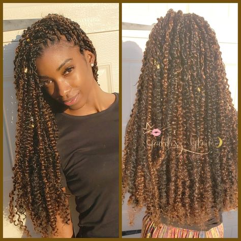 MID BACK #4 and #30 Braid Hair Dos, Extension Braids, Hairstyles Afro, Hype Hair, Curly Hair Beauty, Passion Twists, Crochet Twist, African Hair Braiding Styles, Cute Braided Hairstyles