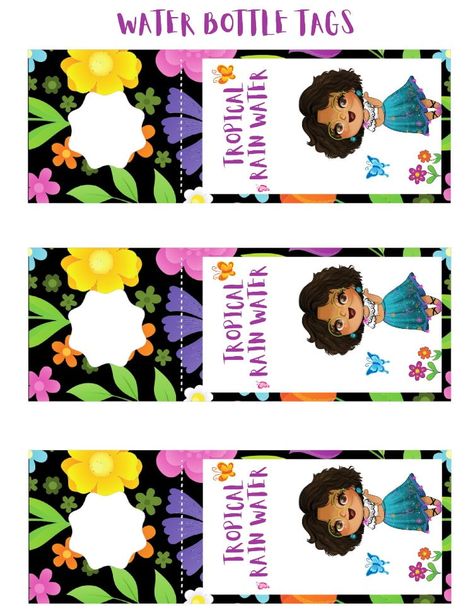 Encanto Party Ideas: Disney Themed Birthday Party With Printable | OMC Encanto Free Printable, 3rd Birthday Theme Ideas, Encanto Party Ideas, Disney Themed Birthday Party, Disney Themed Birthday, Encanto Party, 2nd Birthday Party For Girl, Printable Decorations, Disney Printables