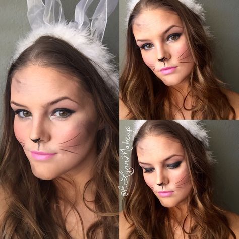 bareMinerals Broad Spectrum Multi-Tasking Face - bareMinerals | Sephora Bunny Halloween Makeup, Princess Leia Hair, Bunny Makeup, Cat Halloween Makeup, Dust Bunny, Easter Makeup, Bunny Costume, Halloween Costumes Makeup, Bunny Face