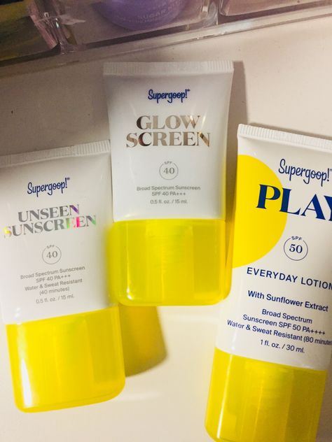 Goop Sunscreen, Skincare Goop, Supergoop Handscreen, Super Goop Sunscreen, Daily Dose Supergoop, Glowscreen Supergoop, Super Goop, Supergoop Sunscreen, Supergoop Unseen Sunscreen