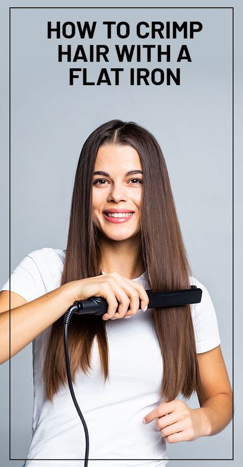 How To Crimp Your Hair Without A Crimper, How To Crimp Hair, Crimp Hair, Flat Iron Tips, Straightening Natural Hair, Crimped Hair, Medium Layered Hair, 80s Hair, Medium Layered