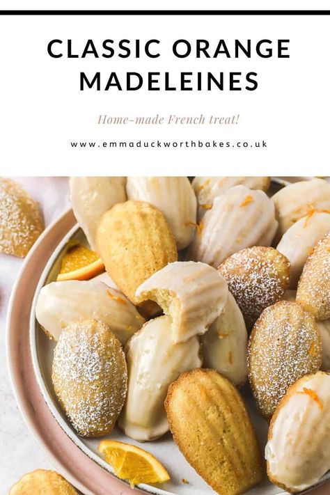 Orange Madeleines Recipe, Madeleine Recipes, Orange Madeleines, Madeline Cookies Recipe, Madeleines Recipe, Madeline Cookies, Madeleine Recipe, Seasonal Baking, Healthy Oatmeal Cookies