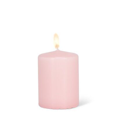 Pink Candles, Pillar Candle, 72 Hours, Red And Grey, Red Barrel Studio, Pillar Candles, Dark Red, 4 H, Baby Pink