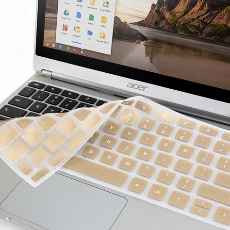 GMYLE Metallic Champagne Gold Silicon Keyboard Cover for Acer 11.6" Chromebook C720 C720P: Amazon.ca: Electronics Laptop Keyboard Covers, Macbook Accessories, Mac Case, Macbook Covers, Apple Laptop, Keyboard Cover, Laptop Keyboard, Laptop Covers, Cute Cases