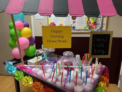 Activity Cart Hydration Cart Nursing Home, Easter Nursing Home Activities, Nursing Home Week Activities, Nursing Home Activity Ideas, Resident Activity Ideas Nursing Home, Activities Director Nursing Home, Nursing Home Activities Ideas, Assisted Living Activities Ideas, Nursing Home Week Ideas