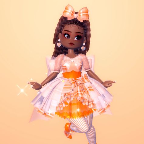 Royale High Orange You Glad, Orange You Glad Outfit, Orange You Glad Royale High, Orange Outfits, Sunset Island, Orange Fits, Cartoon As Anime, Royal Clothing, Aesthetic Roblox Royale High Outfits