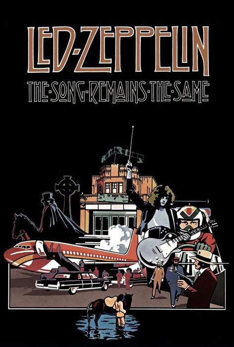 Led Zeppelin Tattoo, The Song Remains The Same, Led Zeppelin Poster, Led Zeppelin Songs, Zeppelin Art, Greatest Rock Bands, Led Zep, Classic Rock And Roll, Paul Simon