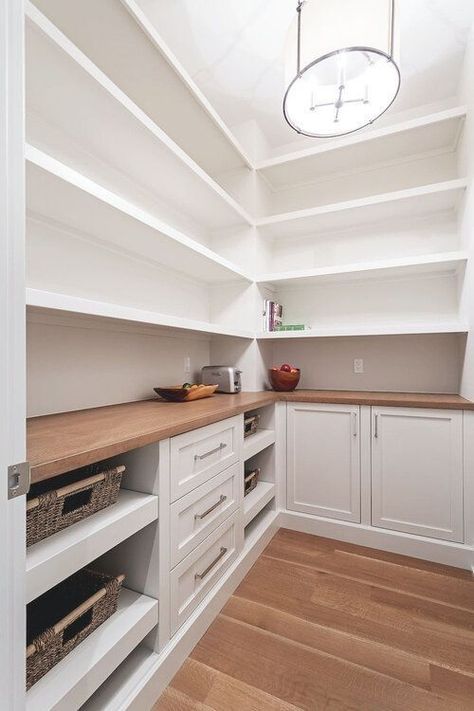 (ad) What is difference amongst kitchen and pantry? Kitchen Pantry Design Ideas, Pantry Design Ideas, Pantry Renovation, Pantry Plans, Pantry Layout, House Pantry, Pantry Room, 2024 Kitchen, Desain Pantry