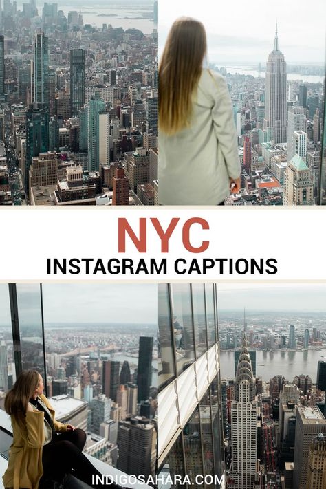 nyc instagram captions The Edge Nyc, Instagram Captions Cute, New York Quotes, New York City Pictures, Short Instagram Captions, Nyc Instagram, Instagram New York, Aesthetic Captions, Ny Trip