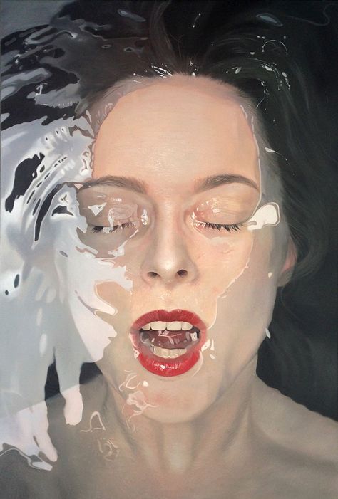 Oil Painting By Mike Dargas Mike Dargas, Tjalf Sparnaay, Hyperrealistic Art, Ballpoint Pen Drawing, Hyper Realistic Paintings, Realistic Oil Painting, Realistic Paintings, Graphite Drawings, Hyperrealism