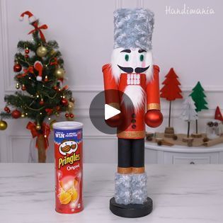 Mini Nutcracker Diy, Homemade Nutcracker Soldier, Nutcracker Ornaments Diy, Diy Nutcracker Soldier Outdoor, Nutcracker Figures, Nutcracker Soldier, Nutcracker Ornaments, Christmas Decorations Diy Outdoor, Nutcracker Christmas