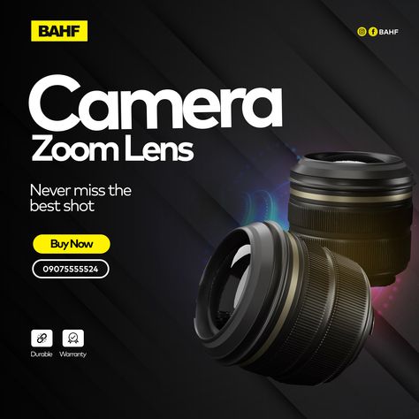 Creative Camera Lens Poster/ Flyer design #poster#flyer#design#graphicsdesign#vector#adobe#photoshop#creativity#illustrator#camera#lens Camera Creative Ads, Photography Fliers, Camera Poster, Store Flyers, Sales Ads, Poster Ads, Social Media Design Graphics, Creative Ads, Design Graphics