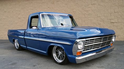 1968 Ford F100 Resto Mod Pickup presented as Lot S90.1 at Harrisburg, PA 1968 Ford F100, 72 Chevy Truck, Resto Mod, Muscle Truck, Lowered Trucks, Vintage Pickup Trucks, Custom Pickup Trucks, Old Ford Trucks, Classic Ford Trucks