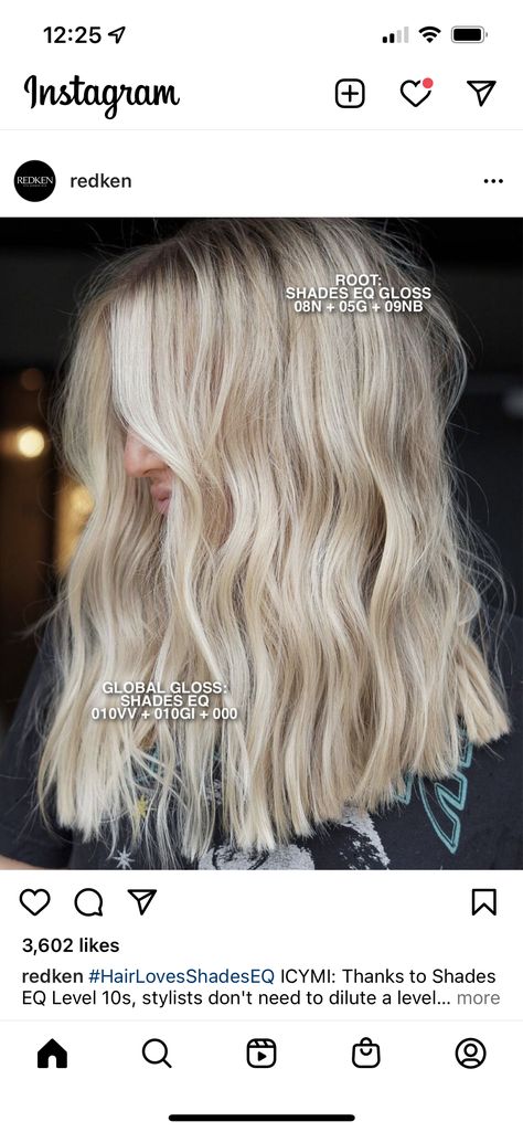 Buttery Blonde Redken Formula, Shades Eq Bright Blonde Toner Formulas, Icy Golden Blonde Hair, Bright Golden Blonde Shades Eq Formula, Root Tap Shades Eq Formula, Platinum Blonde Shades Eq Formula, Blonde Root Tap Formula Shades Eq, Blonde Toning Formulas, Vanilla Blonde Hair Formula