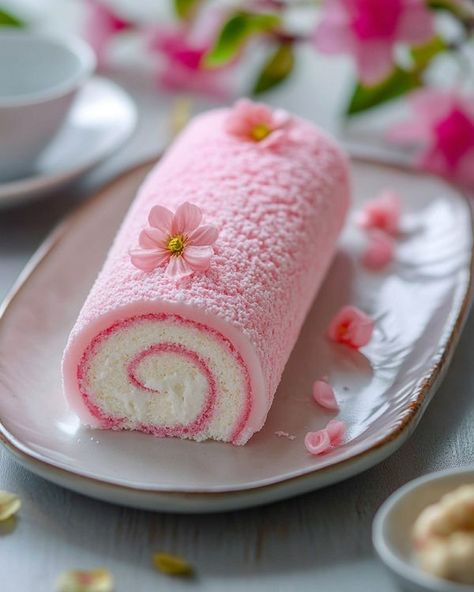 MorselShip Swiss Cake Roll, Japanese Roll Cake, Swiss Cake, I Am Amazing, Roll Cake, Cake Roll, Japanese Cotton, Cotton Candy, Candy