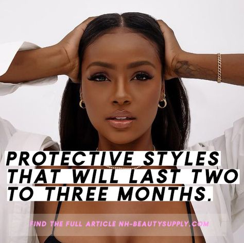 Low Maintenance Protective Hairstyles, 3 Hairstyles, In The Pool, Summer Months, Protective Styles, Beauty Supply, Protective Hairstyles, Every Girl, Low Maintenance