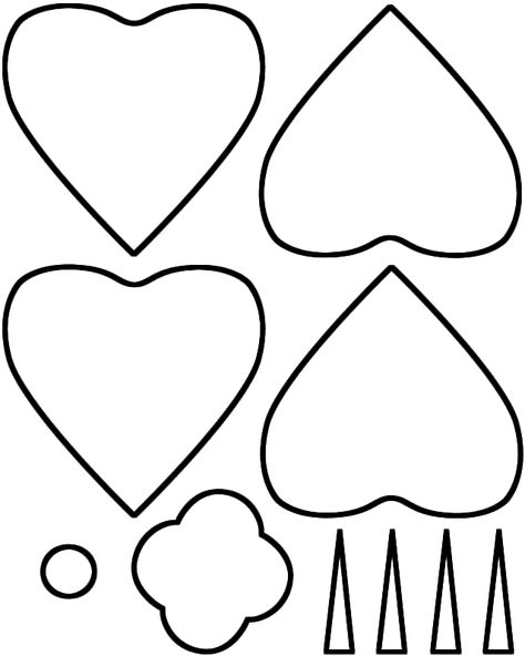 poppy template   copyright www.BigActivities.com Poppy Craft For Kids, Poppy Template, Black And White Template, Remembrance Day Activities, Poppy Coloring Page, Remembrance Day Art, Poppy Craft, White Template, Flower Templates Printable