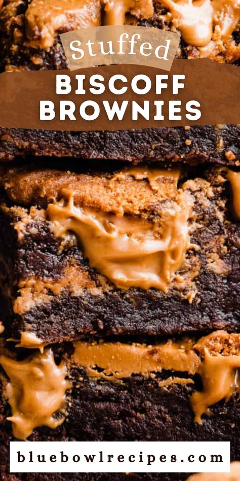 Recipe With Cookie Butter, Cookie Jar Brownies, Desserts With Cookie Butter, Biscoff Cookie Butter Cheesecake, Biscoff Brownies Recipe, Cookie Butter Brownies, Gourmet Brownies Recipes, Cookie Butter Cake Recipes, Biscoff Cookie Butter Recipes