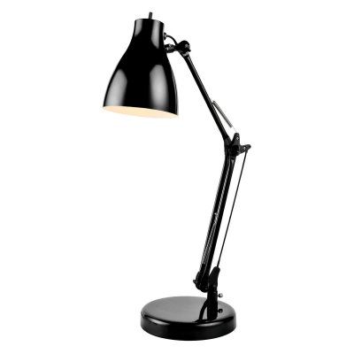 Lite Source Karolina Desk Lamp Vintage White Desk, Desk Build, Silver Desk, Lamps Black, Pretty Desks, Free Standing Lamps, Silver Table Lamps, Silver Lamp, Table Lamp Black