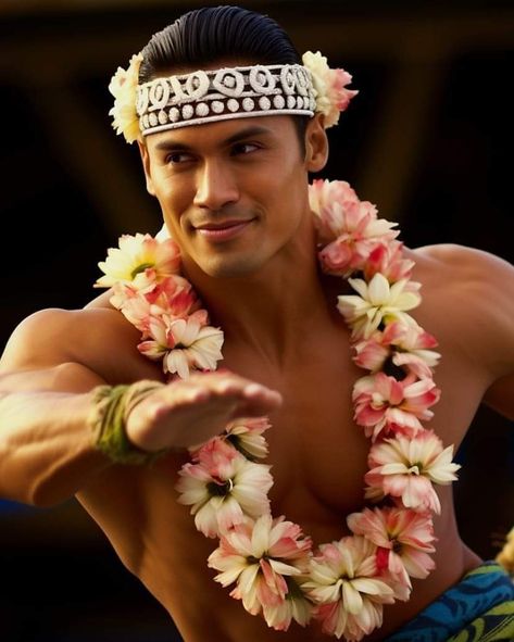 Hawaii Men Aesthetic, Maori Face Claim, Hawaiian Guys, Pacific Islander Men, Polynesian Man, Hawaiian Man, Tropical Paradise Theme, Moana Jr, Samoan Men