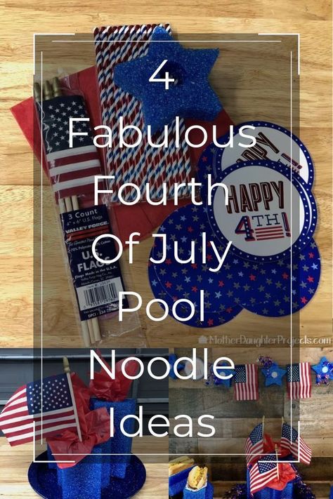 Transform those star-shaped pool noodles into the perfect patriotic home decor! diy | fourth of july | diy decor | patriotic decor | diy home decor | noodle decor | stars | diy fourth of july #ad Fourth Of July Diy Decor, Pool Noodle Ideas, Patriotic Decorations Diy, Noodle Ideas, Fouth Of July Crafts, Pool Noodle Wreath, Patriotic Crafts Diy, Noodles Ideas, Patriotic Home Decor