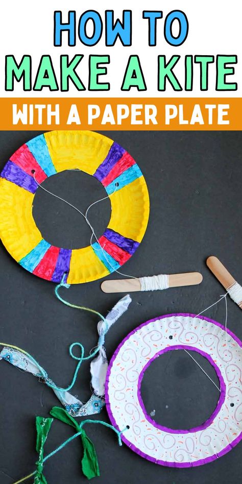 Kites Preschool, Kite Craft, Make A Kite, Paper Kite, Diy Kite, Kites Craft, Prek Crafts, Summer Arts And Crafts, Kites For Kids