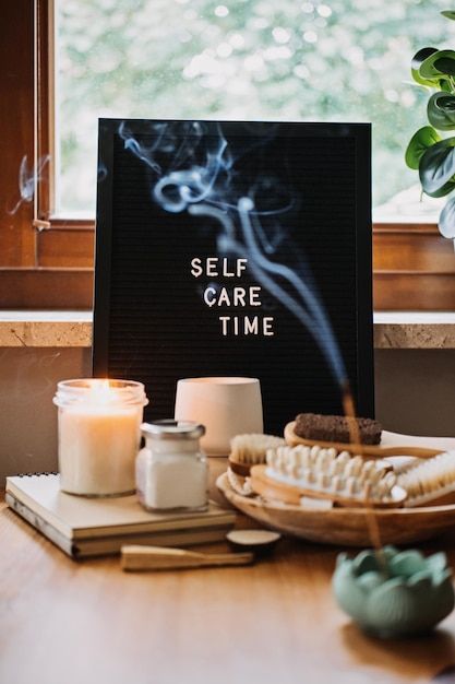 Selfcare wellness concept letter board t... | Premium Photo #Freepik #photo #health-beauty #skin-care-routine #beauty-care #body-care Self Care Aesthetic Photos, Selfcare Vision Board Aesthetic, Vision Board Photos Selfcare, Vision Board Photos For Health, Health Care Vision Board, Beauty Vision Board Ideas, Beauty For Vision Board, Health Wellness Pictures, Vision Board Wellness Aesthetic