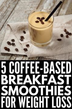 Simple Smoothies, Coffee Smoothie Recipes, Smoothies Vegan, Cucumber Diet, Smoothie King, Protein Smoothies, Smoothie Detox, Healthy Coffee, Coffee Breakfast