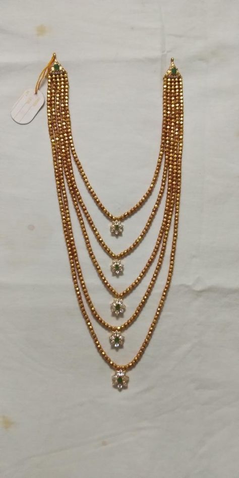 whatsapp on 9700009000 for enquiry with picture  PREMRAJ SHANTILAL JAIN JEWELLERS Gold Satlada Necklace, Multi Layer Necklace Gold Indian, Panchlada Necklace Gold, Satlada Necklace Gold, Premraj Shantilal Jain Jewellers, Ideas For Sewing, Fancy Jewelry Necklace, Sewing Fashion, Gold Jewelry Simple Necklace