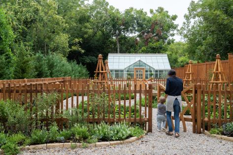 Magnolia Table with Joanna Gaines: Episode 4 | Magnolia Network | Cooking Show | Philly Cheesesteaks | French Onion Dip | Hasselback Potatoes | Lucy’s Peanut Butter Brownies | Waco, TX | Joanna Gaines Garden, Magnolia Garden, Crunchy Potatoes, Magnolia Gardens, Chip And Jo, Adobe Home, Table Garden, Magnolia Table, Garden Paving