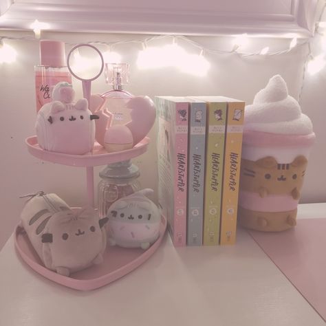 Pusheen Room, Pastel Goth Decor, Kawaii Core, Goth Decor, Cozy Room Decor, Humble Abode, Cozy Room, Room Inspiration Bedroom, Pusheen