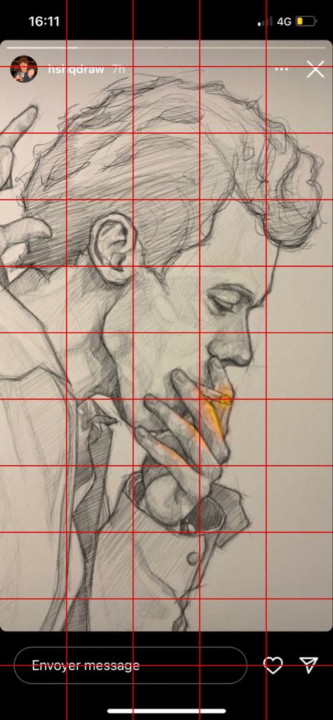 Harry Styles Side Profile Drawing, My Policeman Drawing, Harry Styles Simple Drawing, Harry Styles Sketchbook, One Direction Drawings Sketches, Harry Styles Inspired Paintings, Harry Styles Painting Ideas, Harry Styles Doodles, Harry Styles Sketch