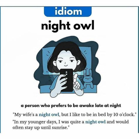 Idiom with meaning and example. American Slang Words, Note English, Feeling Words List, English Riddles, English Phrases Sentences, English Word Book, Study English Language, English Phrases Idioms, Idioms And Phrases