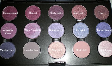 MAC Purple Eyeshadow Collection Palette - older shades, some d/c #makeup #MAC #eyeshadow Mac Purple Eyeshadow, Mac Swatches, Discontinued Makeup, Mac Makeup Eyeshadow, Makeup Tutorial Mac, Best Mac Makeup, Mac Shadows, Tom Ford Makeup, Eyeshadow Collection