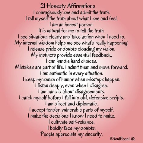 Are you ready for persistent clarity? Tell the truth. #honesty #wisdom #affirmations Knowledge And Wisdom Affirmations, Honesty Affirmations, Affirm And Persist, Trans Affirmations, Wisdom Affirmations, Mind Movie, Life Affirmations, Chakra Affirmations, Healing Affirmations