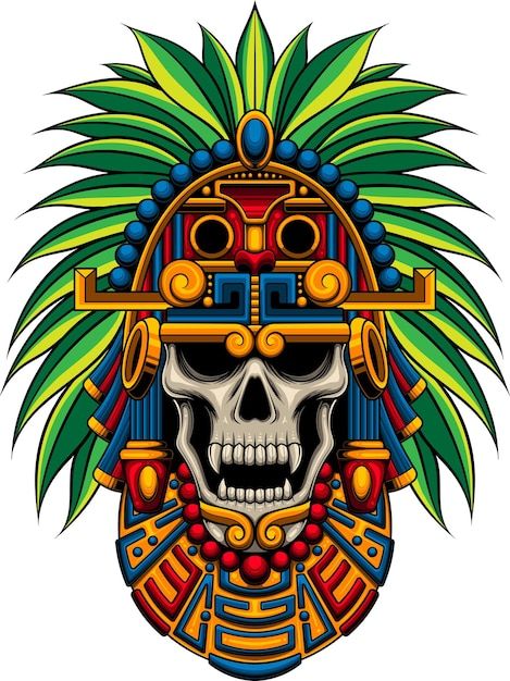 Ilustración de guerrero azteca con vecto... | Premium Vector #Freepik #vector #guerrero-azteca #cultura-inca #calendario-maya #calendario-azteca Aztec Warrior Art, Pitbull Tattoo, Sugar Skull Artwork, Inca Tattoo, Card Tattoo Designs, Warriors Illustration, Sugar Skull Tattoos, Aztec Warrior, Arte Robot