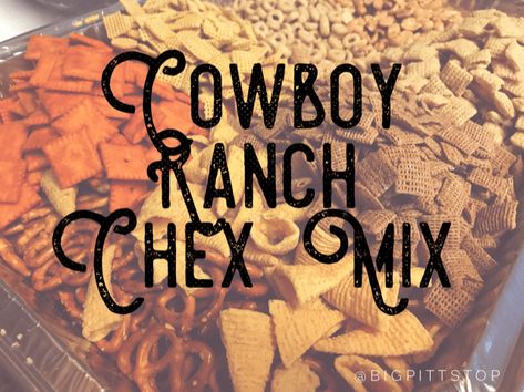 Chex Mix Snacks, Cowboy Snacks, Cheer Snacks, Ranch Chex, Ranch Chex Mix, Cowboy Food, Theme Snack, Healthy Superbowl Snacks, Trail Mix Recipes