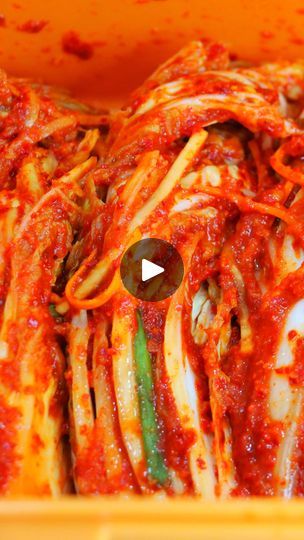 How to Make Kimchi at Home

#kimchi #kimchirecipe #koreanrecipe #napacabbage 

Written Recipe: https://cicili.tv/traditional-kimchi-recipe/

Serves: 16
Prep time: 1 hour and 15 minutes
Rest time: 8 hours
Cook time: 5 minutes

For the Napa Cabbage:
2 medium (6 pounds) Napa cabbage, quartered
3/4 cup Korean coarse sea salt, separated
1 gallon water

For the rice paste:
2 cups water
5 tablespoons sweet rice flour

For the kimchi paste:
10 garlic cloves, pureed
1 teaspoon ginger, peeled, pureed
1 medium Korean pear, chopped, pureed
1/2 large onion, chopped, pureed
5 tablespoons anchovy fish sauce
2 tablespoons salted shrimp (saeu-jeot)
4 tablespoons Korean plum syrup (maesil chung)
4 stalks scallions, cut into 2-inch pieces
2 cups Korean white radish, cut into matchstick pieces
2 cups carrots, Traditional Kimchi Recipe, Traditional Kimchi, Plum Syrup, Korean Pear, Sweet Rice Flour, Make Kimchi, Homemade Kimchi, Salted Shrimp, Cucumber Kimchi