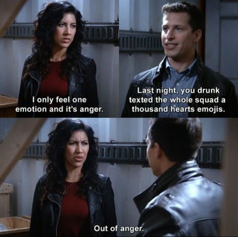 Enneagram 8, Brooklyn Nine Nine Funny, Funniest Quotes, Rosa Diaz, Stephanie Beatriz, Brooklyn 99, Musical Plays, Brooklyn Nine Nine, Tv Quotes