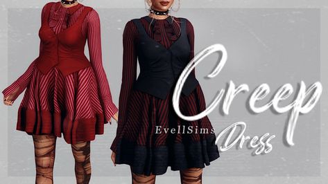 Cc For Sims 4, Sims 4 Game Packs, Cc Clothes, Goth Shirt, Sims 4 Dresses, Sims4 Clothes, Sims 4 Cc Packs, Sims4 Cc, Sims 4 Cas