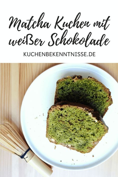 Matcha Kuchen mit weißer Schokolade – Rezension zu “Tokyo Cakes” von Simone Wille Matcha Frappuccino, Matcha Cake, Easy Cake, White Chocolate, Avocado Toast, Guacamole, Matcha, Avocado, Good Food