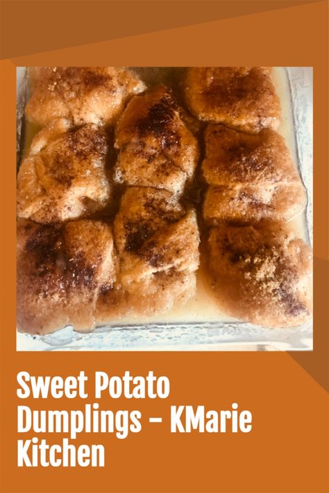 Potato Dumpling Recipe, Sweet Potato Dumplings, Potato Dumpling, Sweet Potato Patties, Canning Sweet Potatoes, Potato Patties, Potato Dumplings, Holiday Side Dishes, Dumpling Recipe