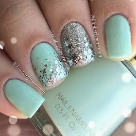 Turquoise Nails, Manicure Colors, Blue Nail Designs, Super Nails, Bride Nails, Ideas Nails, Trendy Nail Art, Spring Nail Art, Trendy Nail Design